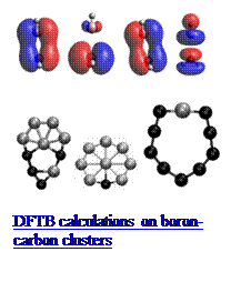 Text Box:     
   
DFTB calculations on boron-carbon clusters
